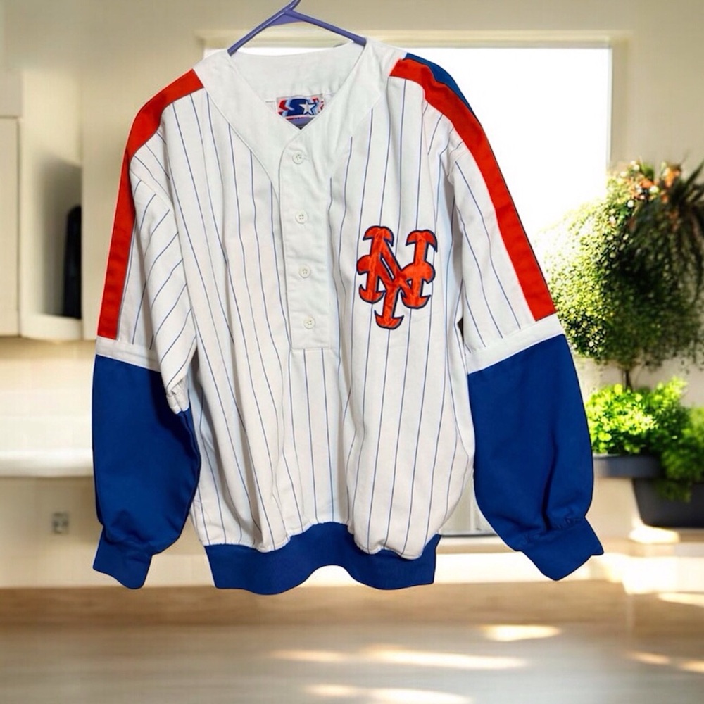 Vintage STARTER New York Mets Pullover Jacket